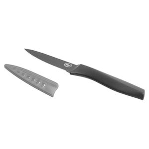 CUCHILLO PELADOR 9 CM ACERO INOXIDABLE NERO ILKO