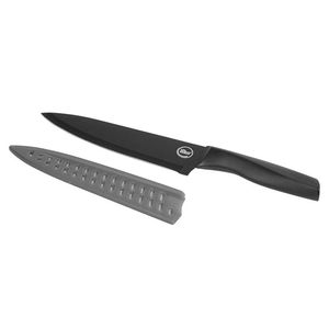 CUCHILLO CHEF 20 CM ACERO INOXIDABLE NERO ILKO
