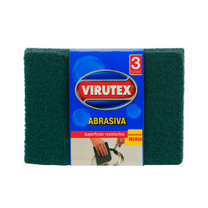 ESPONJA FIBRA 3 UN ABRASIVA