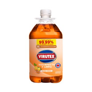 LIMPIADOR MULTI-SUPERFICIES DESINFECTANTE 4000 ML CÍTRICO CON NANOPARTÍCULAS DE COBRE