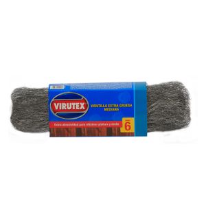 VIRUTILLA EXTRA GRUESA MEDIANA #6 X1