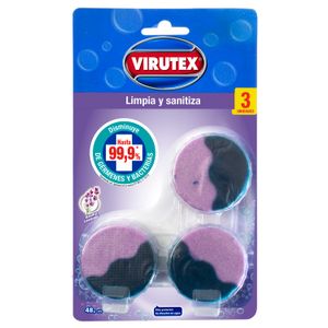 PASTILLA ESTANQUE INODORO AROMA LAVANDA X3