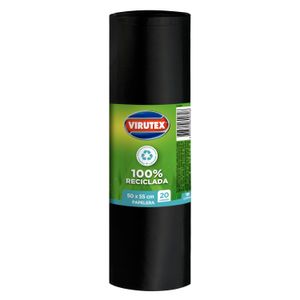 BOLSA PARA BASURA 50X55CM, 100% RECICLADAS 20 UN