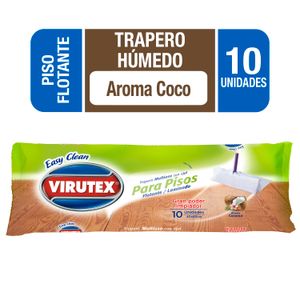 TRAPERO PISO FLOTANTE DESECHABLE COCO 10 UN