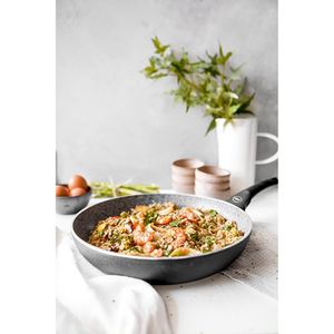 WOK 28 CM ANTIADHERENTE GRANITO BLACK GRANITE ILKO