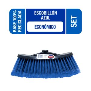 ESCOBILLON ECONÓMICO AZUL VIRUTEX
