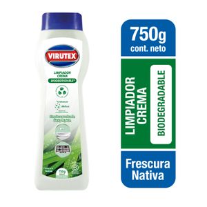 LIMPIADOR EN CREMA BIODEGRADABLE 750GRAMOS VIRUTEX
