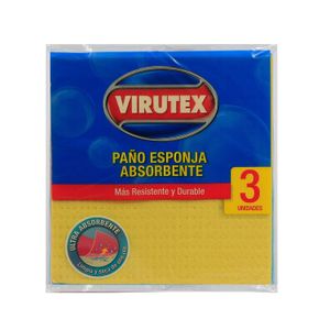 PAÑO ESPONJA ABSORBENTE X3